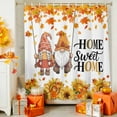 thumbnail image 5 of Shower Curtains for Bathroom-72"x84",Sweet Home Gnomes on Swing Waterproof Bath Curtain Grommet Shower Curtain Set, 5 of 7