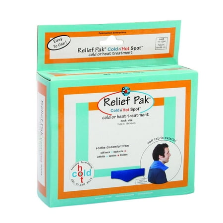 Relief Pak Cold n\' Hot Sensaflex compress, neck (7" x 22")