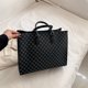 thumbnail image 3 of Bolsos grandes de piel sintética para mujer, diseño moderno, para ir al trabajo, tipo bandolera, tamaño A4, para oficina, 3 of 5