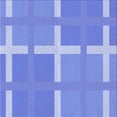 thumbnail image 1 of Ahgly Company Indoor Square Patterned Day Sky Blue Area Rugs, 4' Square, 1 of 6