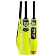 thumbnail image 2 of Wolf Pride Hard Plastic Cricket Bat , Size - 8 | Exclusive Shape For Optimal Performance , Black & Yellow, 2 of 4
