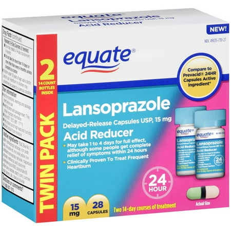 Equate Lansoprazole 15mg