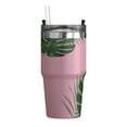 thumbnail image 6 of Outdoors Professional 20-Oz. Stainless Steel Double-Walled Insulated Tumbler with Straw (Tropical Pink), OUTD9201, 6 of 7