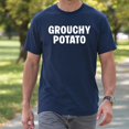 thumbnail image 4 of Grouchy Potato T-Shirt – Thanksgiving Humor – Couple Matching Wear, 4 of 6