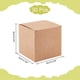 thumbnail image 2 of 30 cajas de regalo de papel kraft, 9 x 9 x 9 cm, ideales para regalos, joyería, jabón, monedas y envíos., 2 of 9