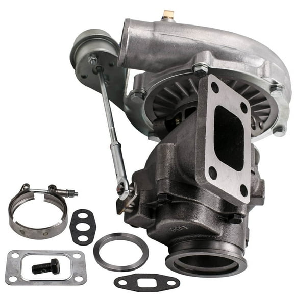 BFO Universal Turbo Turbocharger T3 T4 T04E A/R .50 A/R .63 V-band Oil for 1.5-2.5L Fits select: 2012-2014 HONDA ACCORD EXL, 2006 TOYOTA COROLLA CE/LE