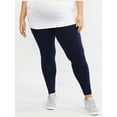 thumbnail image 2 of Motherhood Maternity Plus Size Essential Stretch Secret Fit Belly Maternity Leggings, 2 of 6