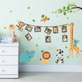 thumbnail image 3 of Vinil Infantil Porta Retratos Bebe Crecimiento Jirafa Sala Dara Baby Syene VinDe184, 3 of 8