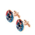 thumbnail image 2 of Football Elegant Mens Cufflinks Set, Made of Stainless Steel, Suitable for Formal Attire, for Weddings and Business Meetings, 2 of 6
