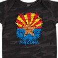 thumbnail image 4 of Inktastic Graffiti Arizona State Flag Boys or Girls Baby Bodysuit, 4 of 5