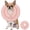 pink, variant on Minzimin Soft Dog Cones, Recovery Dog Donut Collar After Surgery- Cone of Shame Alternative, Pet Elizabethan E-Collar Anti-Bite Lick Wound Healing Adjustable for Small Large Medium Dogs 1Pack