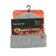 thumbnail image 5 of Heat Logic, Cable Beanie With Tab, Soft Thermal Insulation, Cozy and Comfortable, Perfect for Outdoor Activities and Sports (Grey), 5 of 5