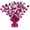 Hot Pink, variant on PMU Bursting Star Centerpiece- Yellow Neon Macaron Balloon Weights, table Centerpiece for Graduation, Birthdays, Halloween, Veterans, Party & Independence Day Celebration-15in / 7.34cm
