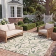 thumbnail image 4 of Safavieh Courtyard Alannis Botanical Indoor/Outdoor Area Rug, Beige/Sweet Pea, 6'7" x 9'6", 4 of 13