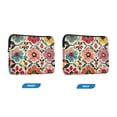 thumbnail image 7 of FORMRS 15-15.6 inch Laptop Sleeve Case Soft Carrying Quilted Computer Bag Cover, Colorful Flowers, 7 of 7