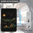 thumbnail image 5 of POLERO Forest Camping Moon RV Window Shade,17.3x26 inch Foldable Blackout Camper Door Window Cover for Sun Shades UV Rays Protection, Fashion RV Accessories Universal Fit, 5 of 7