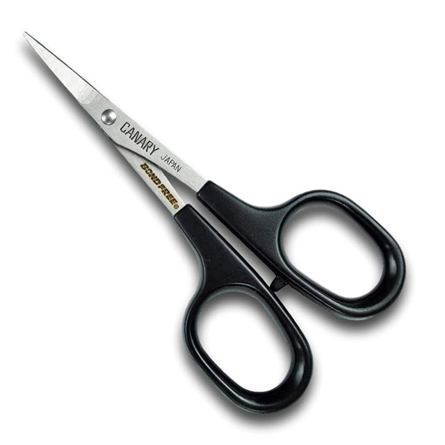 Minihoja curva Scissors CANARY de 4 pulgadas, extra antiadherente