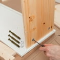 thumbnail image 2 of OULII 30 Sets Zinc Alloy Fixing Connectors for Furniture Components Daily Use, 2 of 4