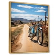thumbnail image 2 of Designart "Bike Dual-Tire Quest" Bicycle Floater Framed Wall Art Print, 2 of 7