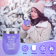 thumbnail image 2 of Vela Aromática/repelente Cesta De Regalo Relajante, violeta, 2 of 5