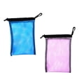 thumbnail image 1 of koolsoo Blue+Pink Drawstring Mesh Bag Storage Pouch for Scuba Diving Snorkel 9"x6.5", 1 of 9