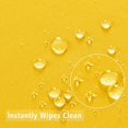 thumbnail image 2 of LAICAIW 210GSM Rectangle Table Cloth-Heavy Duty Water Proof Microfiber Tablecloth, Decorative Fabric Table Cover for Outdoor and Indoor Use (Yellow, 60 x 84 Inch ), 2 of 7
