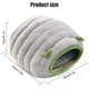 thumbnail image 2 of Cama de peluche para animales pequeños, casa de invierno pequeña, cama cálida de felpa de algodón multifuncional con alfombrilla antideslizante, nicho para hámsteres, cobayas, chin, 2 of 4