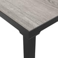 thumbnail image 4 of Mesa de café para patio exterior VidaXL, duradera, de acero DPC gris, 4 of 7