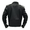 thumbnail image 3 of Men's Designer The Berserker from The Road Warrior Genuine Leather Jacket SouthBeachLeather, 3 of 6