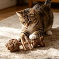 thumbnail image 7 of Catnip and Silvervine Chew, Natural Fishbone Chew Toy for Cats, Fishbone-Shaped Cat Dental Toy for Chewing, Licking, Pawing, Boredom Relief & Enrichment for Cats&nbsp;, 7 of 7