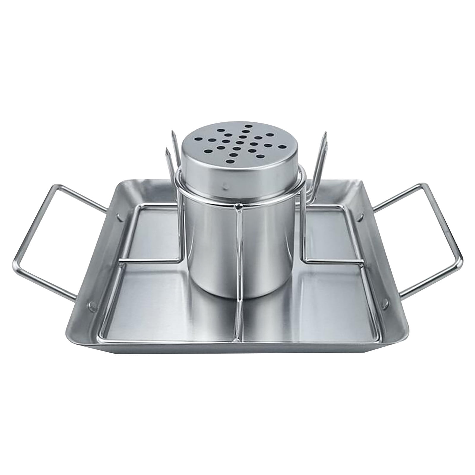 Sentmoom BBQ Chicken Plate Stainless Steel Chicken Rack Chicken Plate