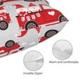 thumbnail image 3 of Fotbe Gnomes On The Car Funda de Almohada Decorativa Estilo Occidental, Lujo en Algodón, Fundas para Almohadas King, Cojín Estampado para Decoración del Hogar-16"x24", 3 of 6