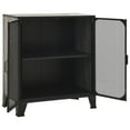thumbnail image 5 of vidaXL Storage Cabinets 2 pcs Grey 72x36x82 cm Metal and MDF, 5 of 5