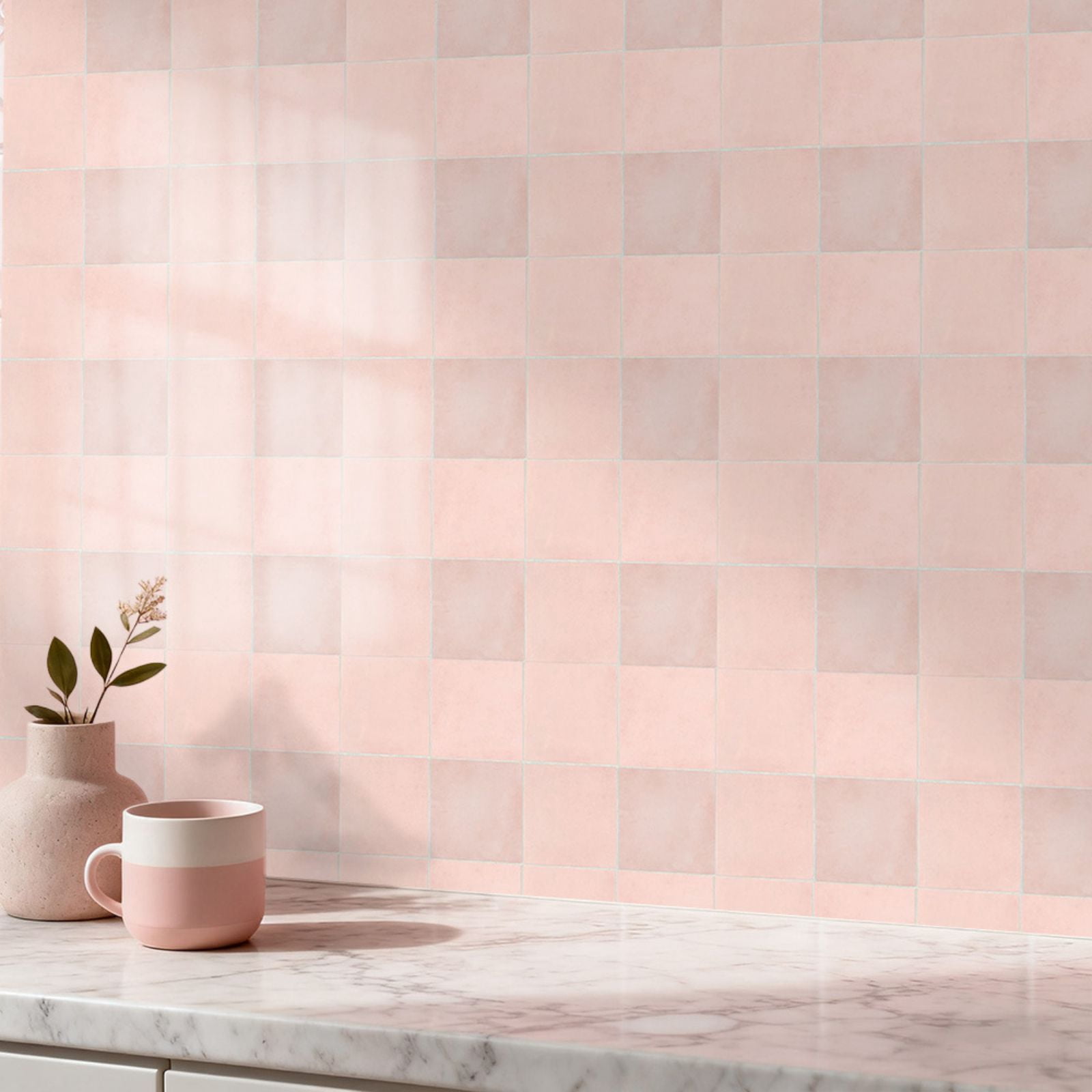 10 Pcs, 3D Peel and Stick Tile, 11.8"×11.8" 10-Sheet PVC Square Peel and Stick Backsplash for Kitchen Stick on Tiles for Bathroom, Living Room, Fireplace, Wall Decor