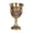 Bronze flower, variant on Wine Glasses Retro Dinnerware Goblet Retro Rose Embossing European Spirit Vodka Wine Glasses Home Drinking Decoration