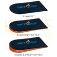 thumbnail image 2 of Skyfoot Adjustable Orthopedic Heel Lift Inserts, Height Increase Insoles for Heel Pain Leg Length Discrepancies, 2 of 7