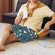 thumbnail image 5 of Balery Sports Ball Pantalones cortos de pijama de punto de algodón para hombre con cinturilla y bolsillos-3X-Large, 5 of 6
