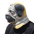 thumbnail image 2 of Máscaras de cabeza de perro Máscaras de animales de cabeza completa de látex Sombreros novedosos Máscaras de fiesta de Halloween para mujeres y hombres, 2 of 3