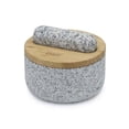 thumbnail image 1 of Joseph Joseph Dash™ Pestle &amp; Mortar Set with Bamboo Lid,Gray, 1 of 4