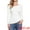 White, variant on Women's Long Sleeve Crewneck Fitted Pullover Sweaters XS Black