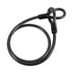 thumbnail image 2 of Cable de material acero para , cable de material acero flexible con revestimiento de vinilo de seguridad resistente de 12 mm de espesor con extremo de Negro, 2 of 8