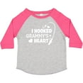 thumbnail image 3 of Inktastic I Hooked Grammy's Heart with Fishing Rod Boys or Girls Toddler T-Shirt, 3 of 5