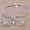 3 Butterfly Bracelet-H166, variant on Many Types 925Sterling Silver Women's Fashion Accessories Chains Bracelet 8" -Heart Pendant Bracelet-H062