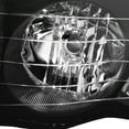 thumbnail image 3 of DNA Motoring For 02-05 Dodge Ram 1500 2500 3500 Black Amber Euro Crystal Headlight Pair, 3 of 7
