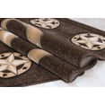 thumbnail image 5 of AllStar Rugs Hand-Tufted Brown Area Rug, 5 of 5