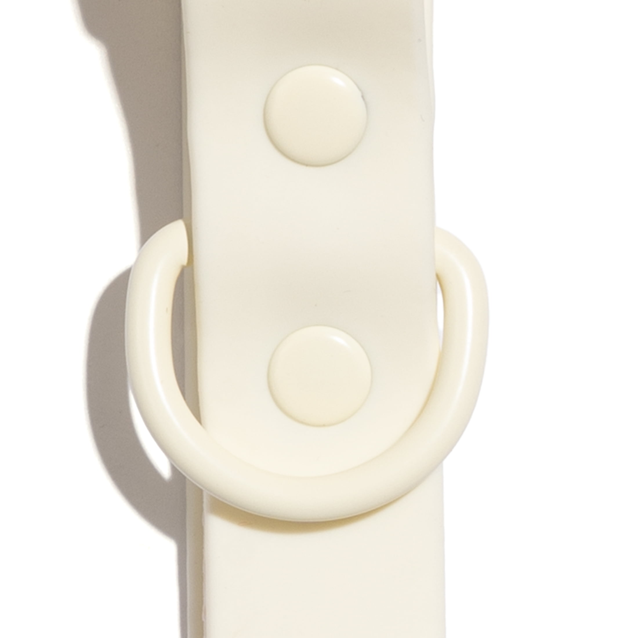 Vibrant Life Fashion Dog Collar, Water and Dirt Resistant, Off-White, Large