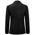 thumbnail image 2 of Mens Solid Color Slim Fit Business Casual Blazer, 2 of 4