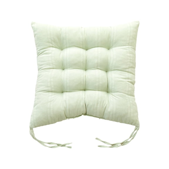 Hzrsly Solid Color Office Chair Cushion for Indoor Use Soft Polyester Seat Pad for Dining, Kitchen, and Sofa Furniture Comfort Support