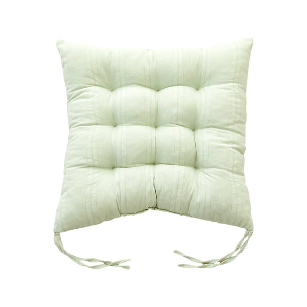 Cojines de asiento para Sillas de Comedor Cojines de Color Sólido 40x40 cm Fibra de Poliéster para Sofá de Oficina Cojines de Cadera Del Taburete Del Estudiante