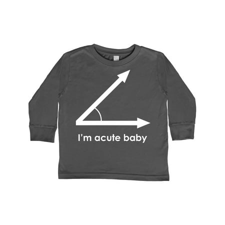 

Inktastic I m Acute Baby Gift Toddler Boy or Toddler Girl Long Sleeve T-Shirt